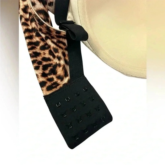 Soma Stunning Support Smooth Balconette Bra Leopard Cheetah Print - Picture 4 of 8